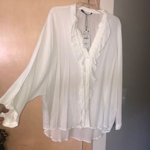 Zara Dolman Sleeve Blouse XL
